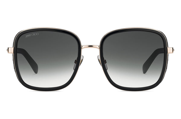 Jimmy Choo ELVA/S | Square Sunglasses | Black