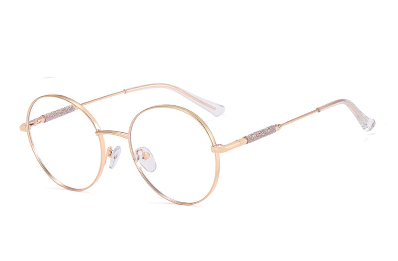 Everly | Blue Light Round Glasses