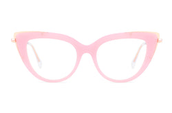 April | Cat Eye Acetate & Metal Glasses