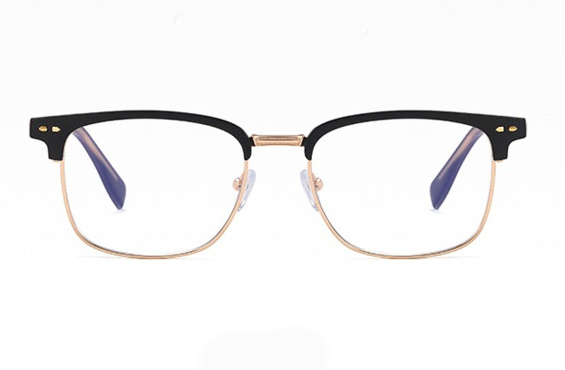 Clubmaster | Blue Light Browline Glasses