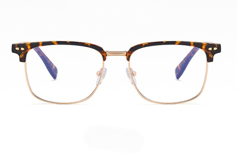 Clubmaster | Blue Light Browline Glasses