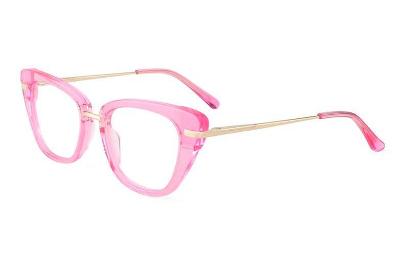 Dazzle | Cat Eye Acetate & Metal Premium Glasses