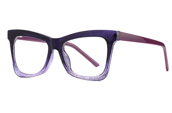 Glitzy | Square Glitter Blue Light Premium Glasses